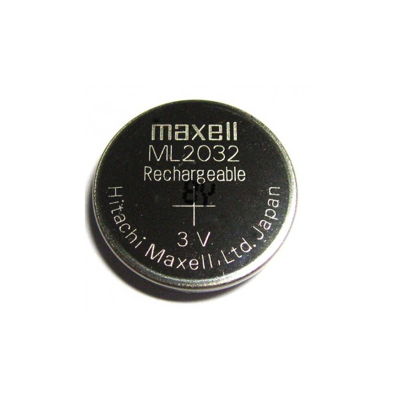 PILA RECARGABLE ML2032 Foto: ML2032