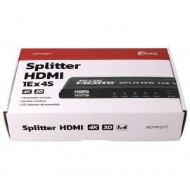 1 IN - 4 OUT SPLITTER HDMI Foto: ACTVH217-4
