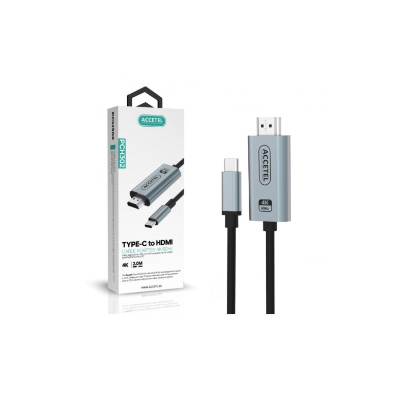 CONEXION USB-C a HDMI Foto: PCH302