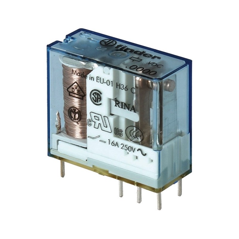48VDC RELE 1 CONTACTO 16A Foto: RL142