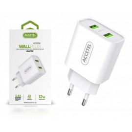 CARGADOR DUAL USB Foto: AC320W-2