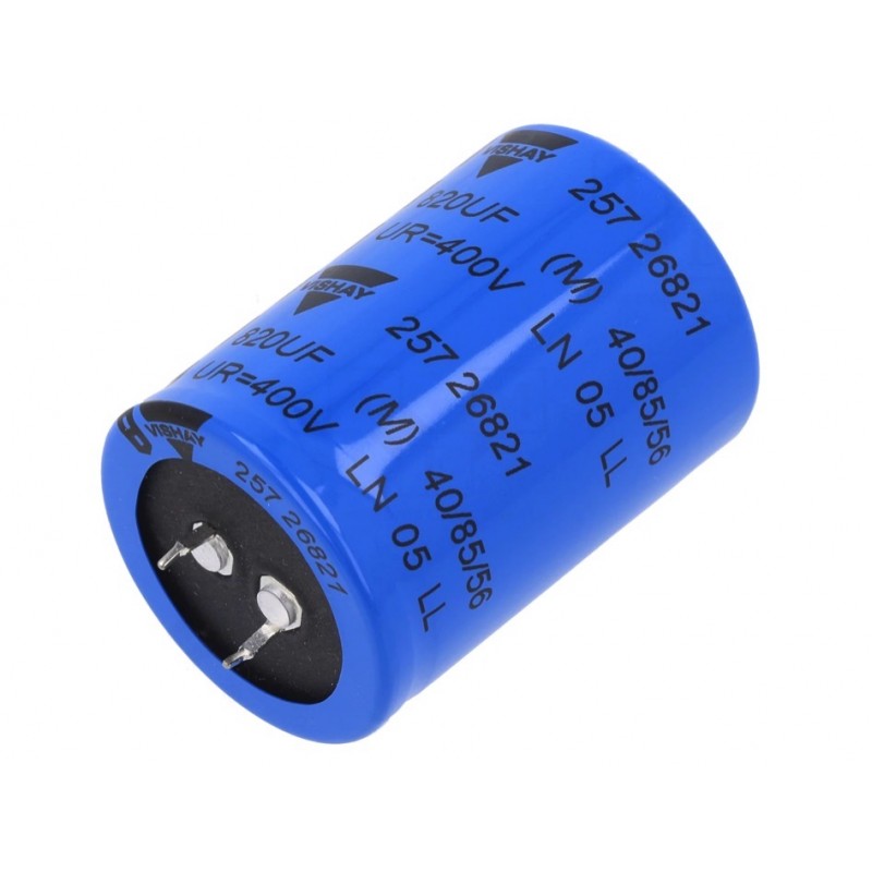 820uF 400V CONDENSADOR ELECTROLITICO Foto: COND