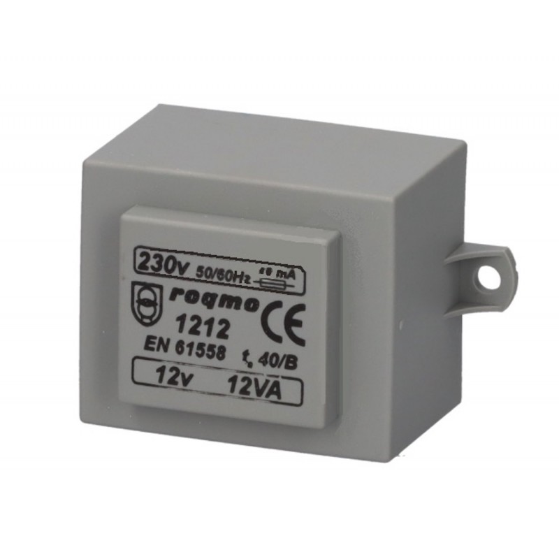 12V 12VA TRANSFORMADOR ENCAPSULADO Foto: RQS1212