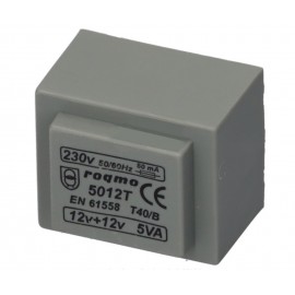 12+12V 5VA TRANSFORMADOR ENCAPSULADO Foto: RQS5012T