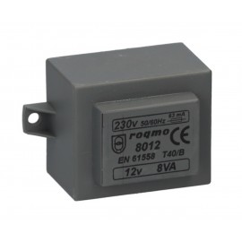 12V 8VA TRANSFORMADOR ENCAPSULADO Foto: RQS8012