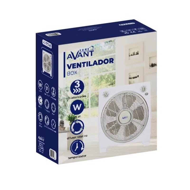 30cm VENTILADOR DE SUELO Foto: AV7749