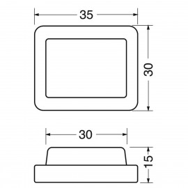 CUBIERTA INTERRUPTOR Foto: 0407132-2