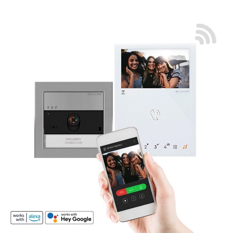 KIT VIDEOPORTERO WIFI Foto: KVU8190W