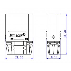 CONECTOR XT90 Foto: CON1046-4