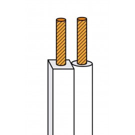 2x0.5 CABLE ALTAVOZ BLANCO Foto: WIR9001-3