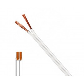 2x0.75 CABLE ALTAVOZ BLANCO Foto: WIR9001-2