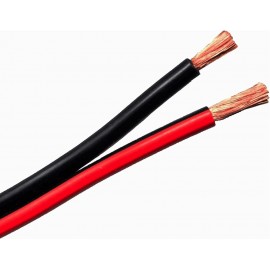 2x1 CABLE ALTAVOZ ROJO/NEGRO Foto: WIR9010-2