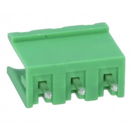 3 Pin REGLETA MACHO RECTA Foto: RVB03-2