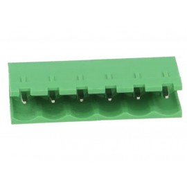 6 Pin REGLETA MACHO RECTA Foto: RVB06-2