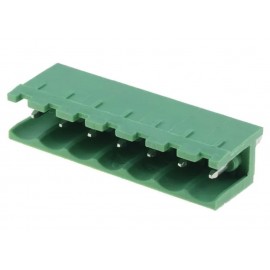 7 Pin REGLETA MACHO RECTA Foto: RVB07