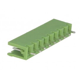 9 Pin REGLETA MACHO RECTA Foto: RVB09-3