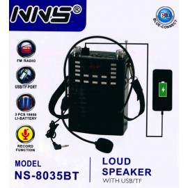 30W AMPLIFICADOR PORTATIL Foto: NS8035BT