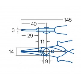 ALICATES DE PUNTA Foto: HRV1182-2