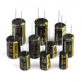 220uF 25V CONDENSADOR ELECTROLITICO Foto: COND