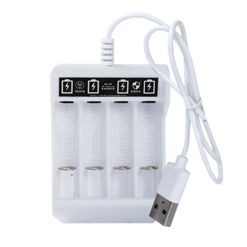 CARGADOR DE BATERIAS POR USB Foto: AV3540A