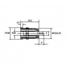4mm HEMBRILLA CHASIS Foto: HB659-2
