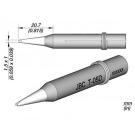 PUNTA T05D JBC Foto: JBCT05D-2