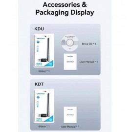 ADAPTADOR WIFI USB Foto: KDUB0-5