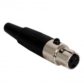 CONECTOR MINI XLR HEMBRA Foto: SM-591