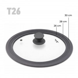 26cm TAPA PARA SARTEN Foto: T26-2